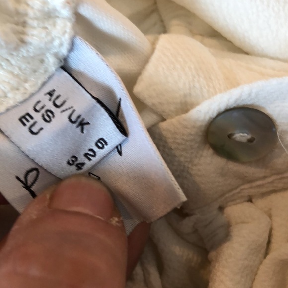 Princess Polly cream summer mini dress - Picture 3 of 10